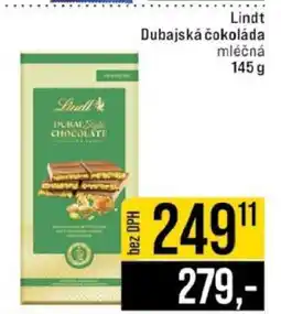Jip Lindt Dubajská čokoláda nabídka