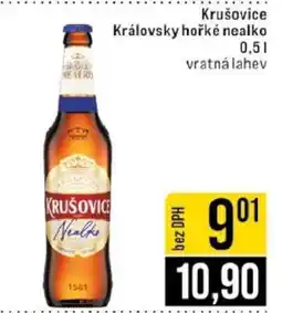 Jip Krušovice Královsky hořké nealko nabídka
