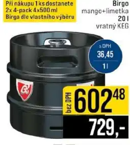 Jip Birgo mango+limetka nabídka