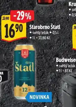 Albert Pivo starobrno štatl nabídka