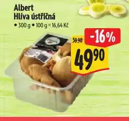 Albert Hlíva ústřičná nabídka