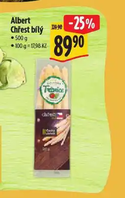 Albert Chřest bílý nabídka