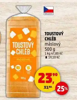 Penny Market TOUSTOVÝ CHLÉB máslový, 500 g nabídka
