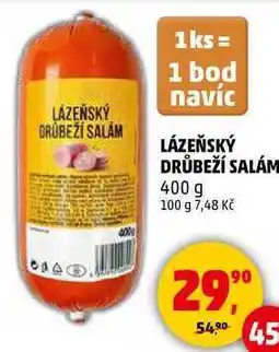 Penny Market LÁZEŇSKÝ DRŮBEŽÍ SALÁM, 400 g nabídka
