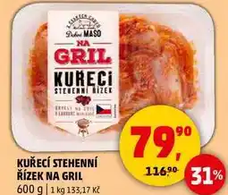 Penny Market KUŘECÍ STEHENNÍ ŘÍZEK NA GRIL, 600 g nabídka