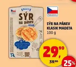 Penny Market SÝR NA PÁNEV KLASIK MADETA, 100 g nabídka