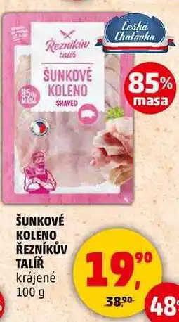 Penny Market ŠUNKOVÉ KOLENO ŘEZNÍKŮV TALÍŘ krájené, 100 g nabídka