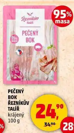 Penny Market PEČENÝ BOK ŘEZNÍKŮV TALÍŘ krájený, 100 g nabídka