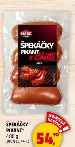 Penny Market ŠPEKÁČKY PIKANT, 480 g nabídka