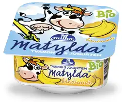 Penny Market Milko Matylda Bio tvaroh s jogurtem 100g, vybrané druhy nabídka