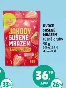 Penny Market OVOCE SUŠENÉ MRAZEM různé druhy, 30 g nabídka