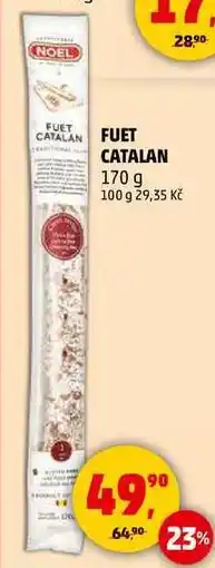 Penny Market FUET CATALAN, 170 g nabídka