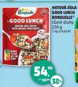 Penny Market HOTOVÁ JÍDLA GOOD LUNCH BONDUELLE různé druhy, 250 g nabídka