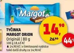 Penny Market TYČINKA MARGOT ORION Originál, 80 g nabídka