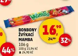Penny Market BONBONY ŽVÝKACÍ MAMBA, 106 g nabídka