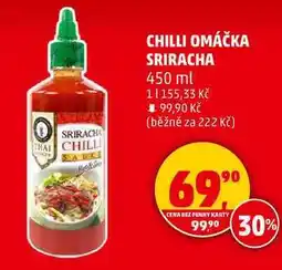Penny Market CHILLI OMÁČKA SRIRACHA, 450 ml nabídka