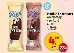 Penny Market MRAŽENÝ KRÉM RIOS čokoládový, vanilkový, 60 ml nabídka