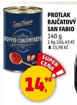 Penny Market PROTLAK RAJČATOVÝ SAN FABIO, 140g nabídka