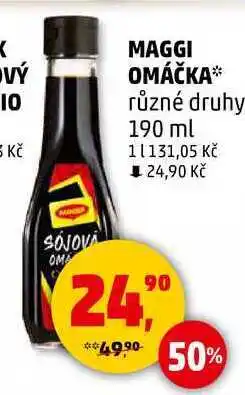 Penny Market MAGGI OMÁČKA různé druhy, 190 ml nabídka