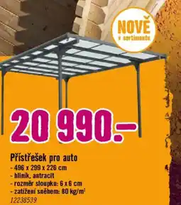 Hornbach Přístřešek pro auto nabídka