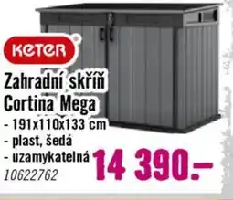 Zahradní skříň Cortina Mega