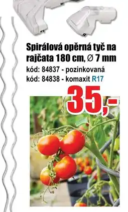 EVA Spirálová opěrná tyč na rajčata 180 cm, 07 mm nabídka
