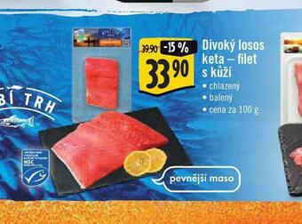 Jip Divoký losos keta - filet s kůží nabídka