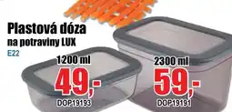 EVA Plastová dóza na potraviny LUX nabídka