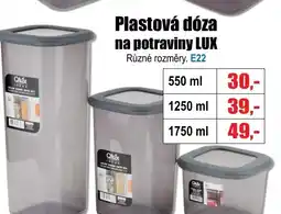 EVA Plastová dóza na potraviny LUX nabídka