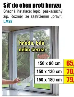 EVA Sít' do oken proti hmyzu nabídka