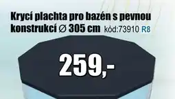 EVA Krycí plachta pro bazén s pevnou konstrukcí nabídka