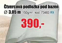 EVA Čtvercová podložka pod bazén nabídka