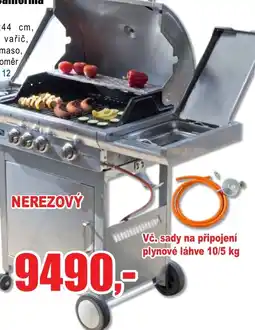 EVA Plynový gril G21 California BBQ Premium nabídka