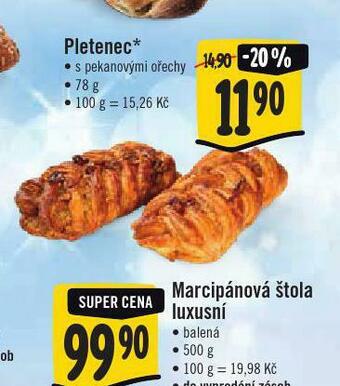 Jip Pletenec s pekanovými ořechy nabídka