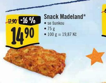 Jip Snack madeland nabídka