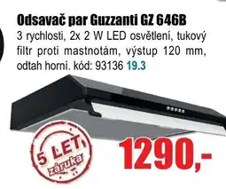 EVA Odsavač par Guzzanti GZ 646B nabídka