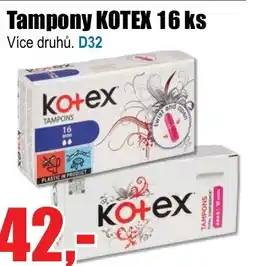 EVA Tampony KOTEX nabídka