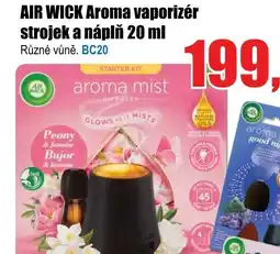 EVA AIR WICK Aroma vaporizér strojek a náplň nabídka