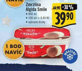 Jip Zmrzlina algida smile nabídka