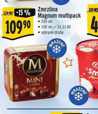 Jip Zmrzlina magnum multipack nabídka