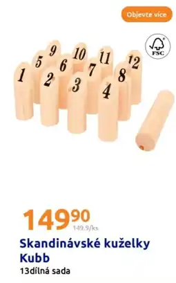Skandinávské kuželky Kubb