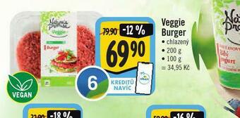 Jip Veggie burger nabídka