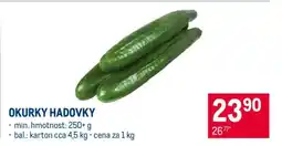 Okurky hadovky