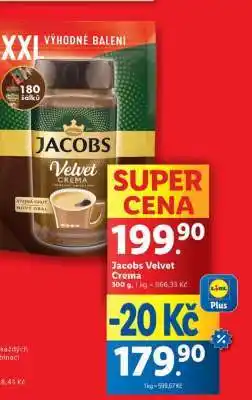 Lidl JACOBS VELVET CREMA nabídka
