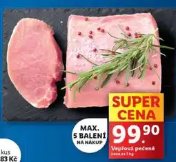 Lidl VEPŘOVÁ PEČENĚ nabídka