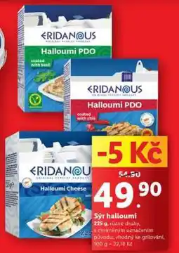 Lidl SÝR HALLOUMI nabídka