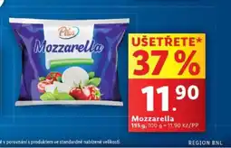 Lidl Mozzarella nabídka