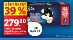 Lidl Felix Fantastic Kapsičky pro kočky nabídka