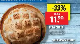 Lidl Pita chléb nabídka