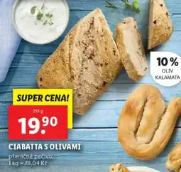 Lidl CIABATTA S OLIVAMI nabídka